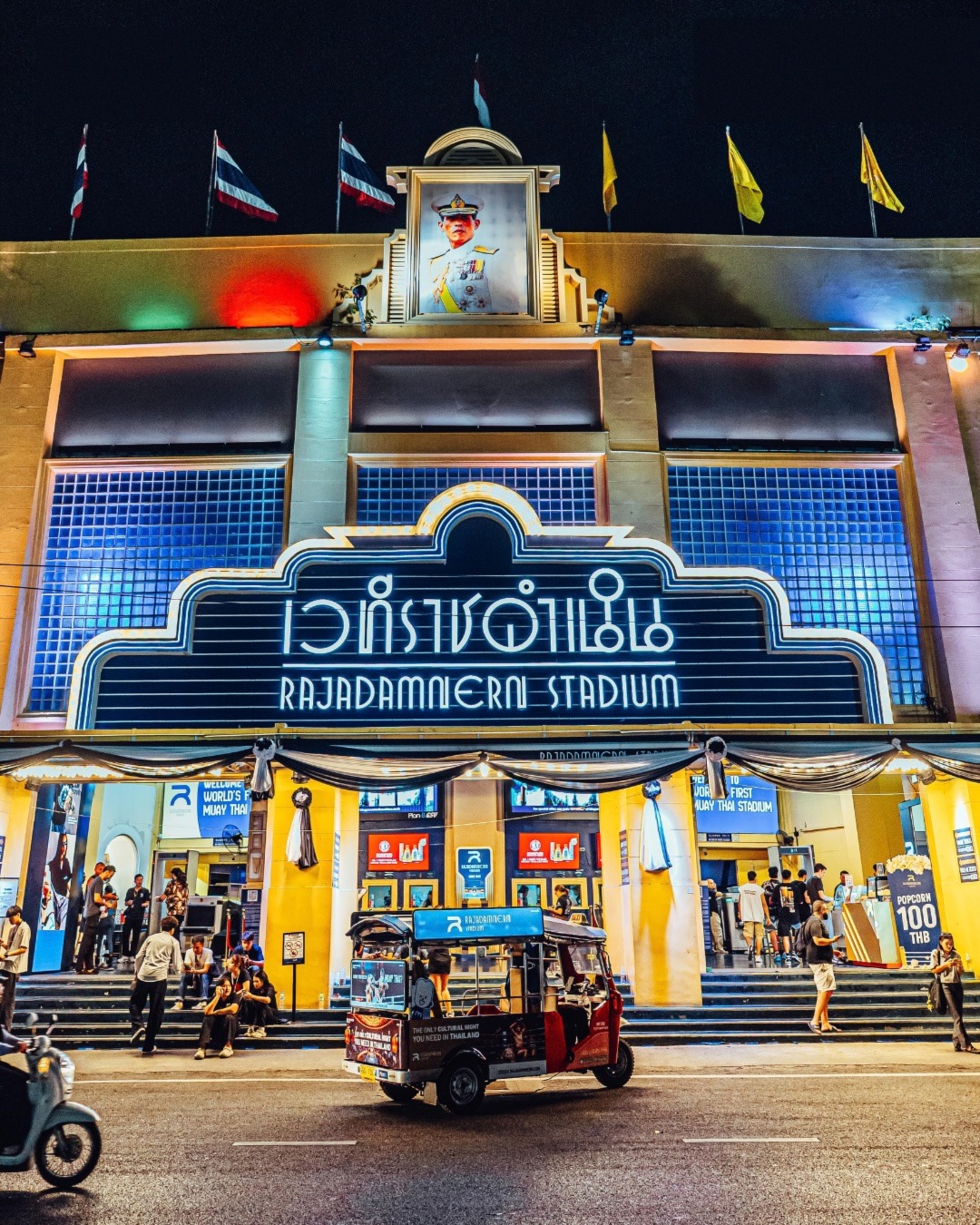 Rajadamnern After Dark: A Tuk Tuk Journey to Thai Boxing 1