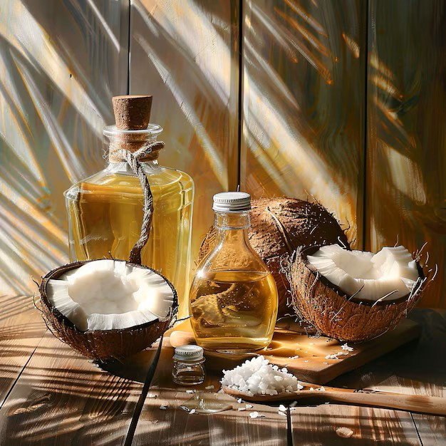 Cold Pressed Virgin Coconut Spa Sets from Samui